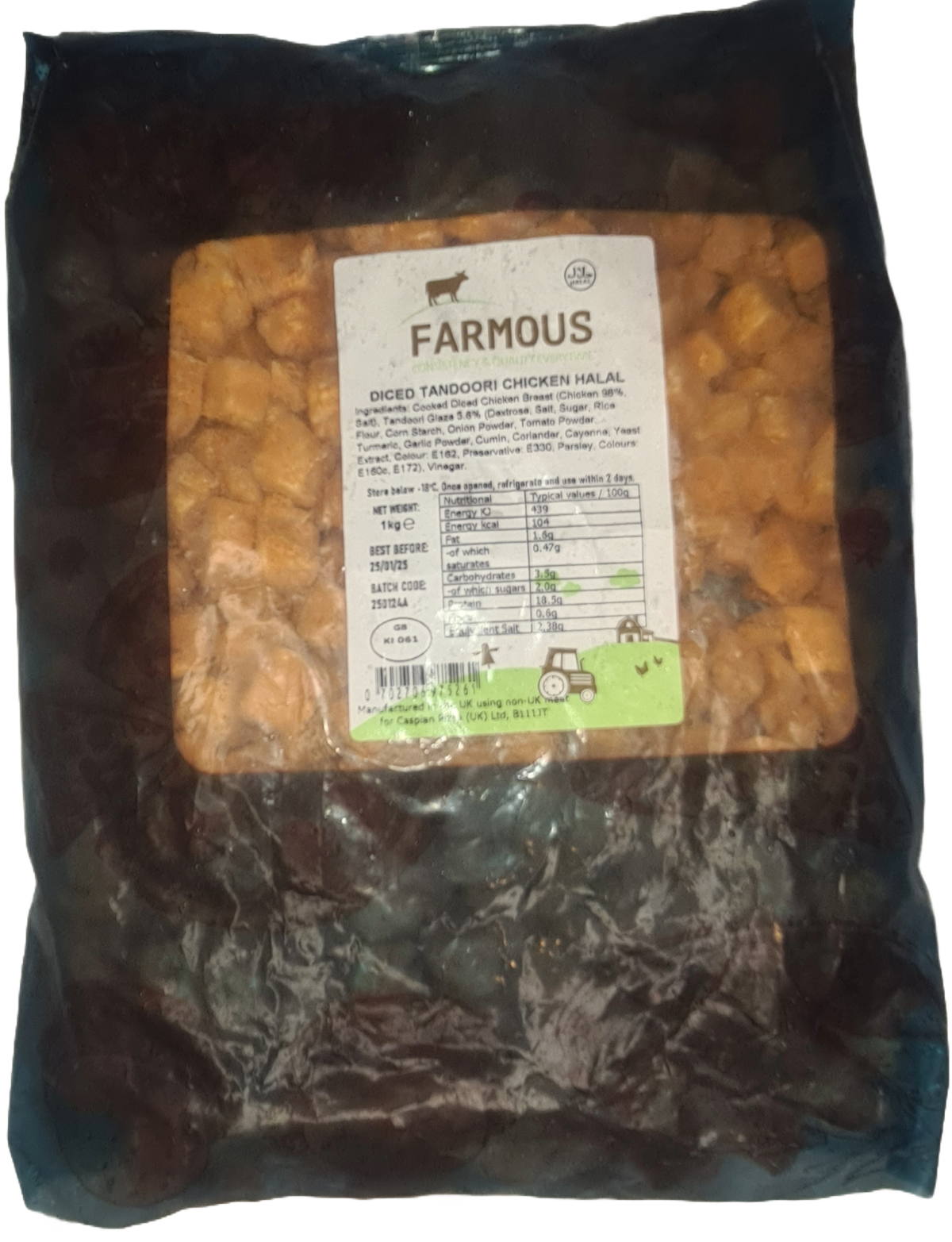 D-(Farmous) Tandoori Chicken 1KG